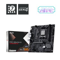 "MSI PRO B840M-B - mATX AM5 Motherboard | High Performance, Reliable Stability, Perfect for Your Build!"